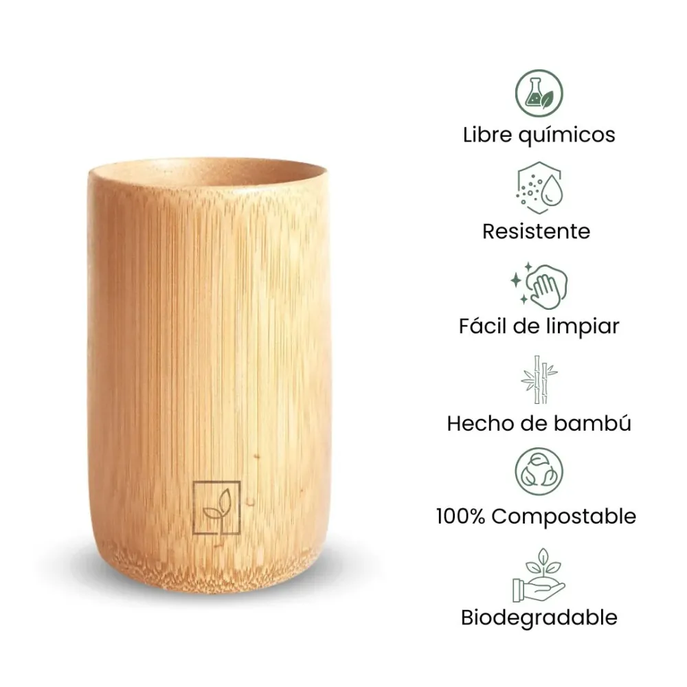 Fair Taza de bambú Tempi 12x8cm Fair Zero Waste