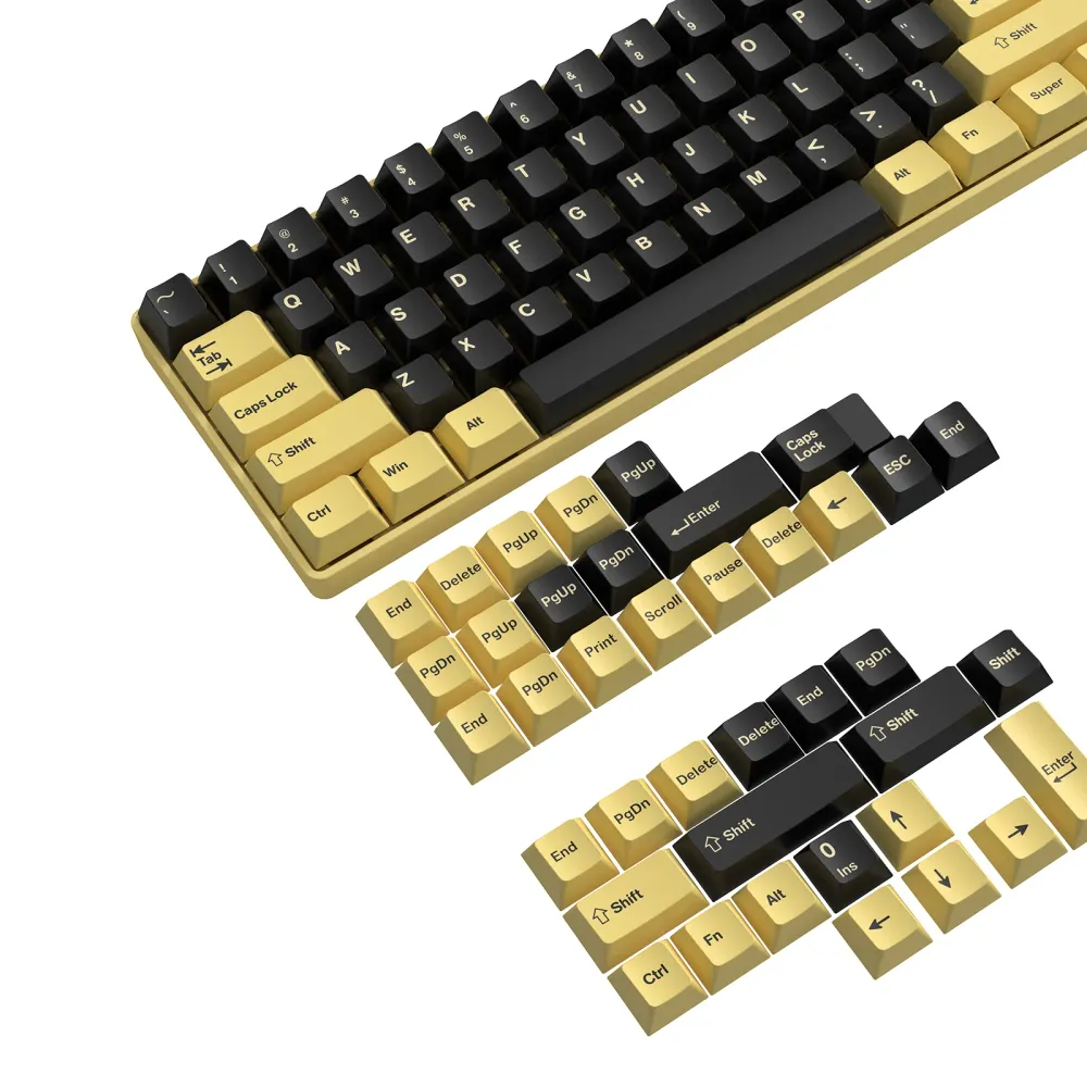 ATTACK SHARK Juego completo de teclas PBT Azul