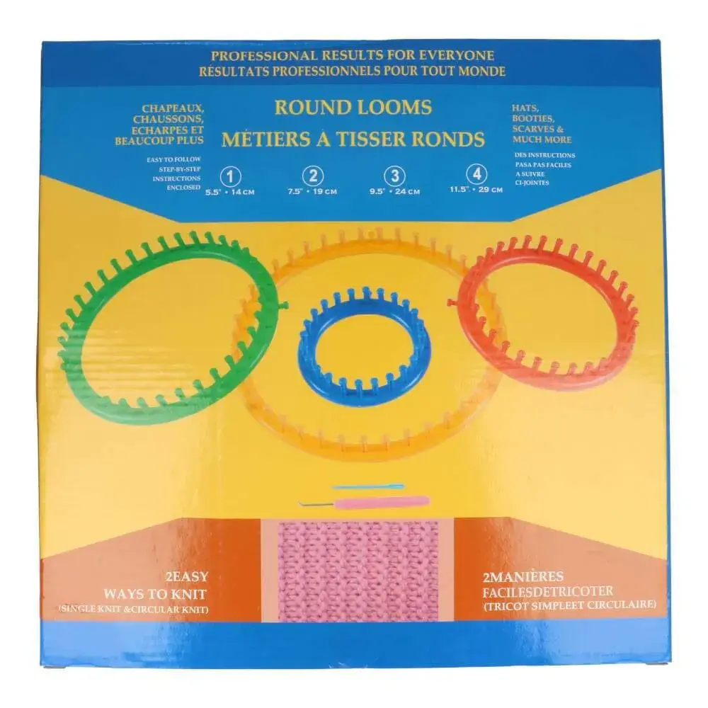 Set de Telares Circulares para Tejer De Bondt