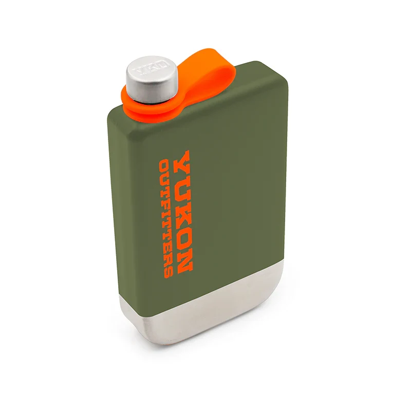 9 Oz Highline Flask Whiskey Usa Yukon Outfitters