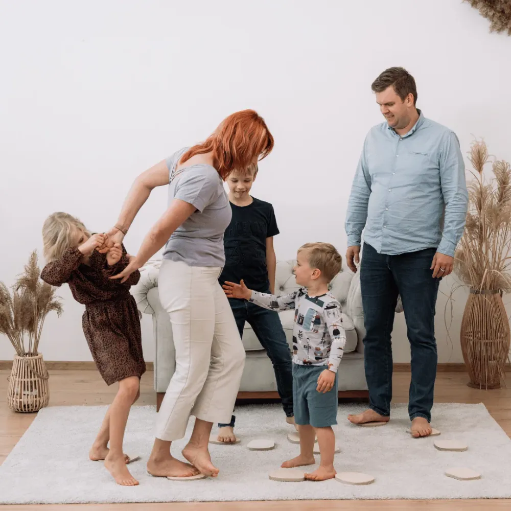 Tipi • Montessori bloques de equilibrio Madera Ette Tete