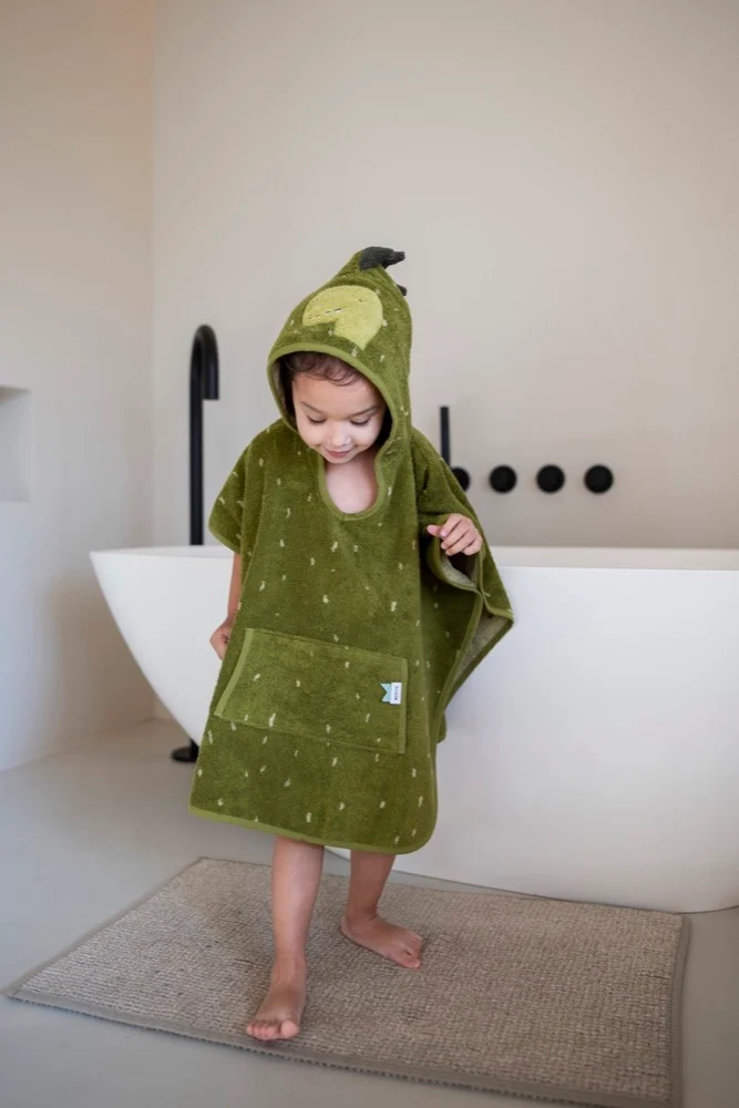 Baño - Poncho Toalla - Dino +2y Kool studio