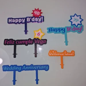 Topper Personalizado para Tartas