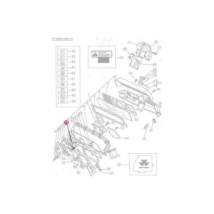 Massey Ferguson - Bulb Boot - 3476233M1 AGCO