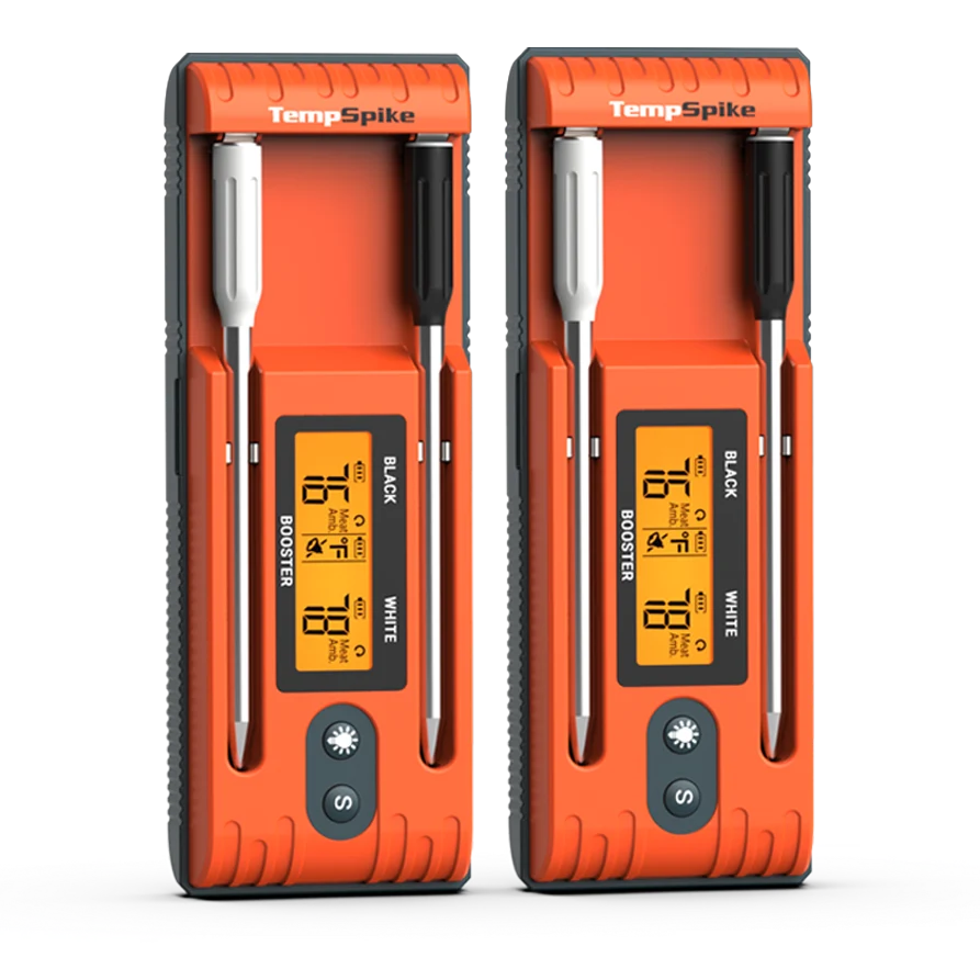 Compre 1 y llévese 1 GRATIS: Termómetro para carne inalámbrico Bluetooth TP962 Twin TempSpike - 152 m (500 pies) Ranger-Ma...