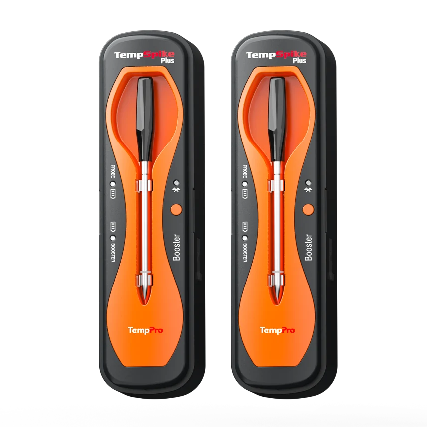 Compre 1 y llévese 1 GRATIS: Termómetro para carne inalámbrico Bluetooth TP970 TempSpike Plus (alcance de 182 m) - Marketi...