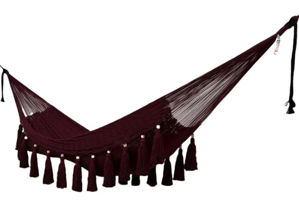 Tulum Merlot, XL, Algodón CIELO HAMMOCKS
