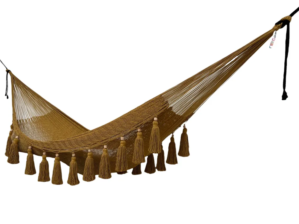 Tulum Oro Viejo, XL, Algodón CIELO HAMMOCKS