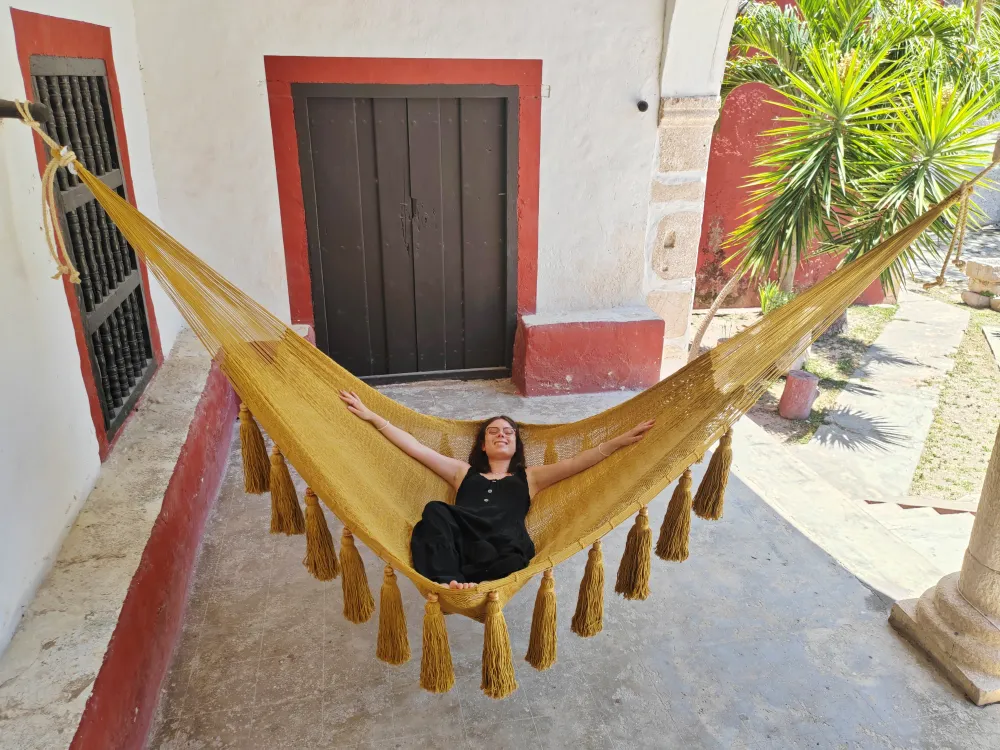 Tulum Oro Viejo, XL, Algodón CIELO HAMMOCKS