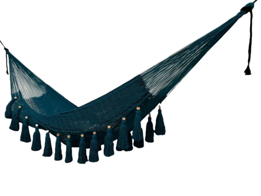 Tulum Turquesa, XL, Algodón CIELO HAMMOCKS