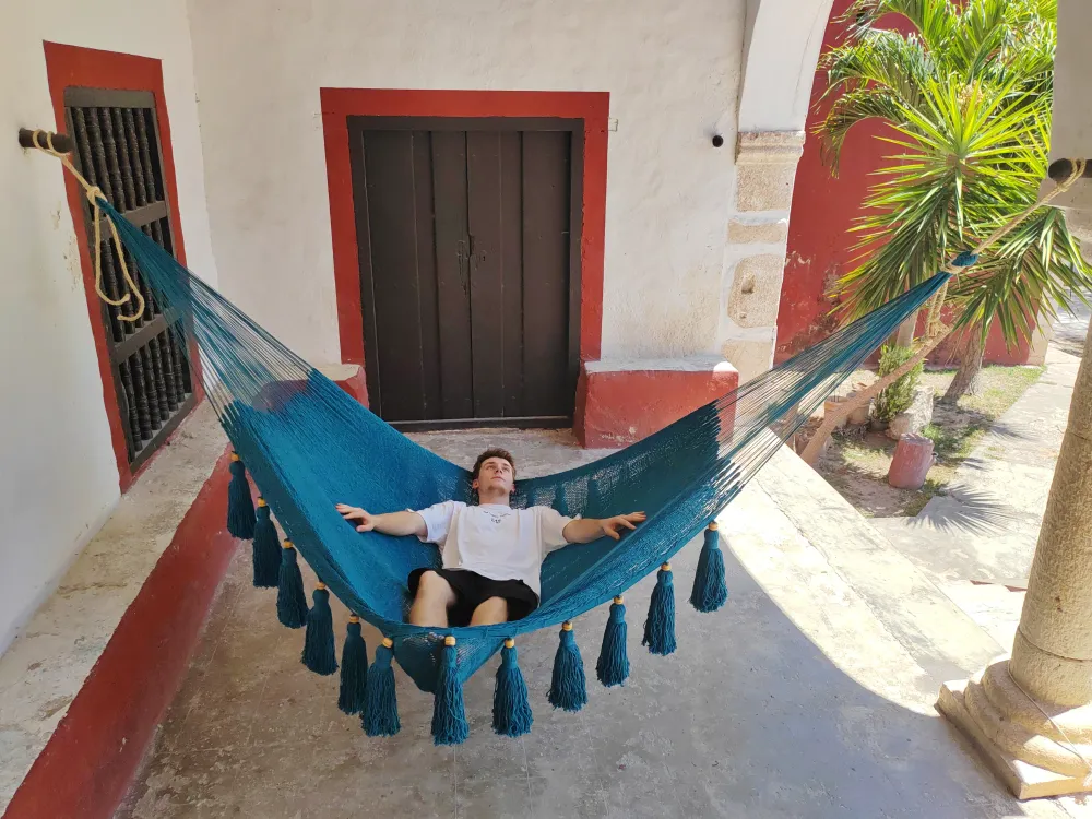 Tulum Turquesa, XL, Algodón CIELO HAMMOCKS