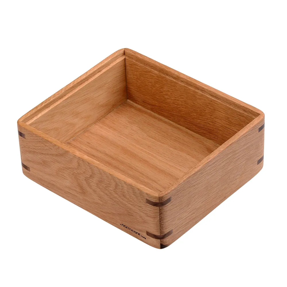 Cajón Normcore / Espresso Knock Box - ACERO INOXIDABLE 304 Walnut NORMCORE WARES