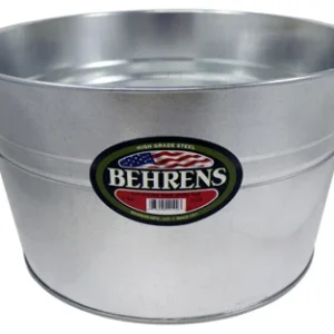Behrens 5 gal Steel Multi Purpose Flexi-Tub Round - Open Box