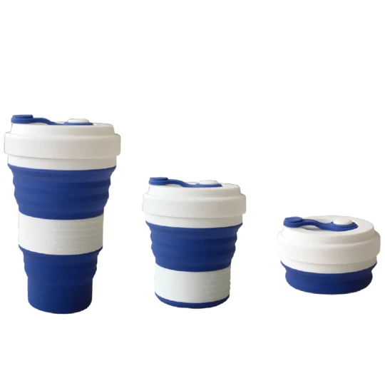 Vaso Plegable de Silicona Rojo Oscar
