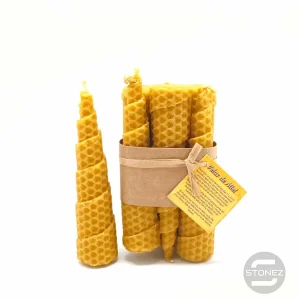 61180 Velas De Miel 12 x 3 Cms (6 Uds)