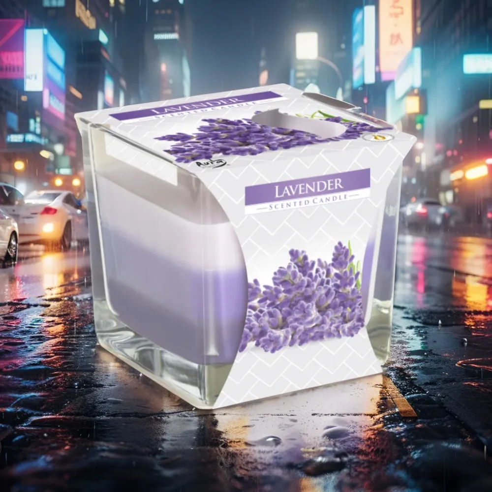 Vela Arcoíris – Lavanda Serena Awartisan