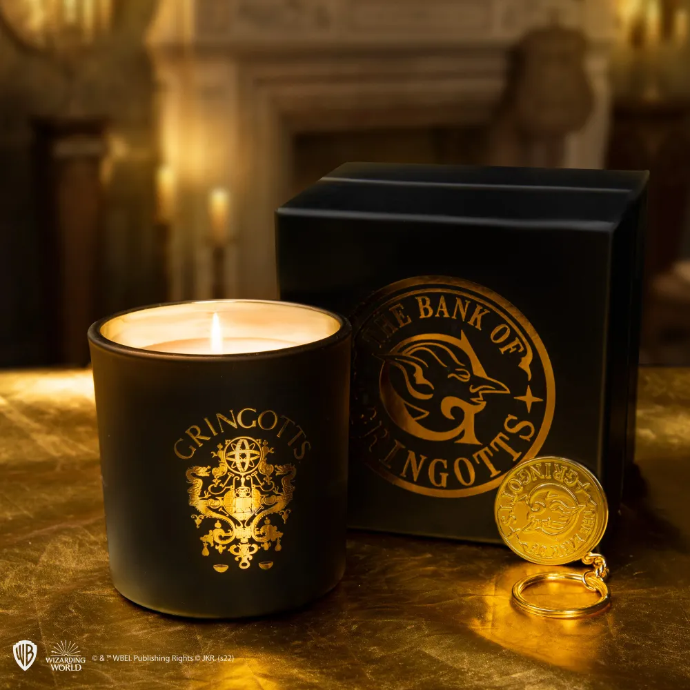 Vela perfumada Gringotts con llavero Cinereplicas EU