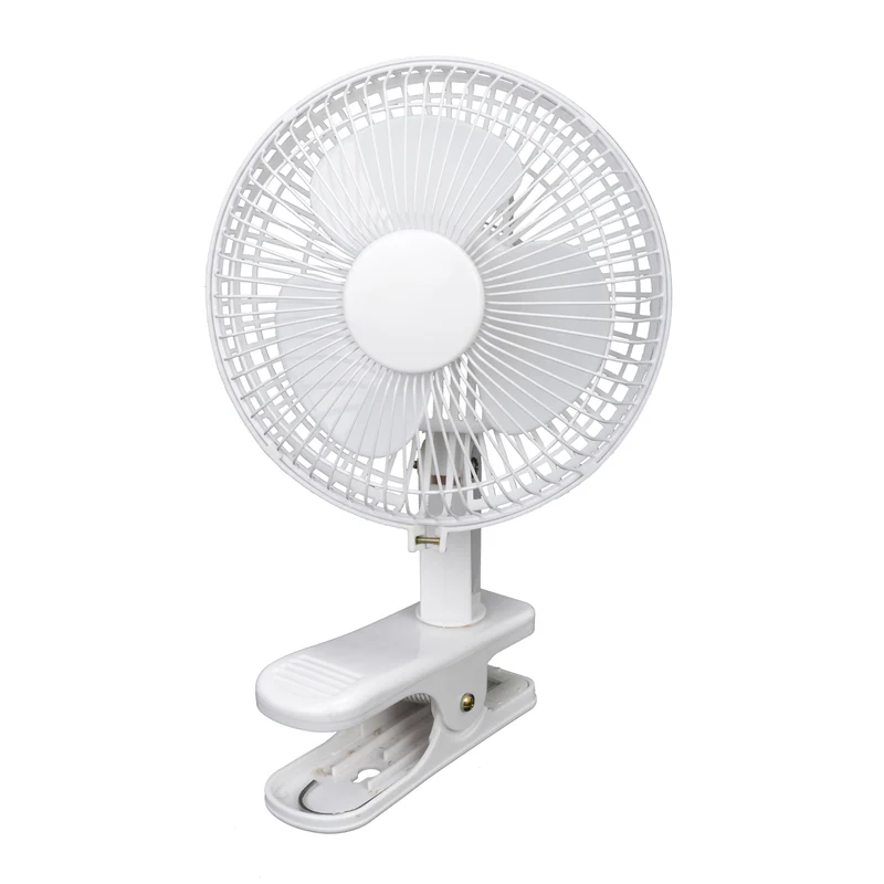 CLIP FAN BLANCO 6" Max Warehouse