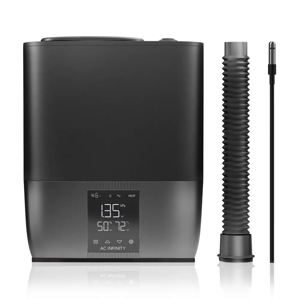 CLOUDFORGE T5, Humidificador AC INFINITY, 9 L, Controles inteligentes PRE-ORDER Vaporización frí y caliente dirigida