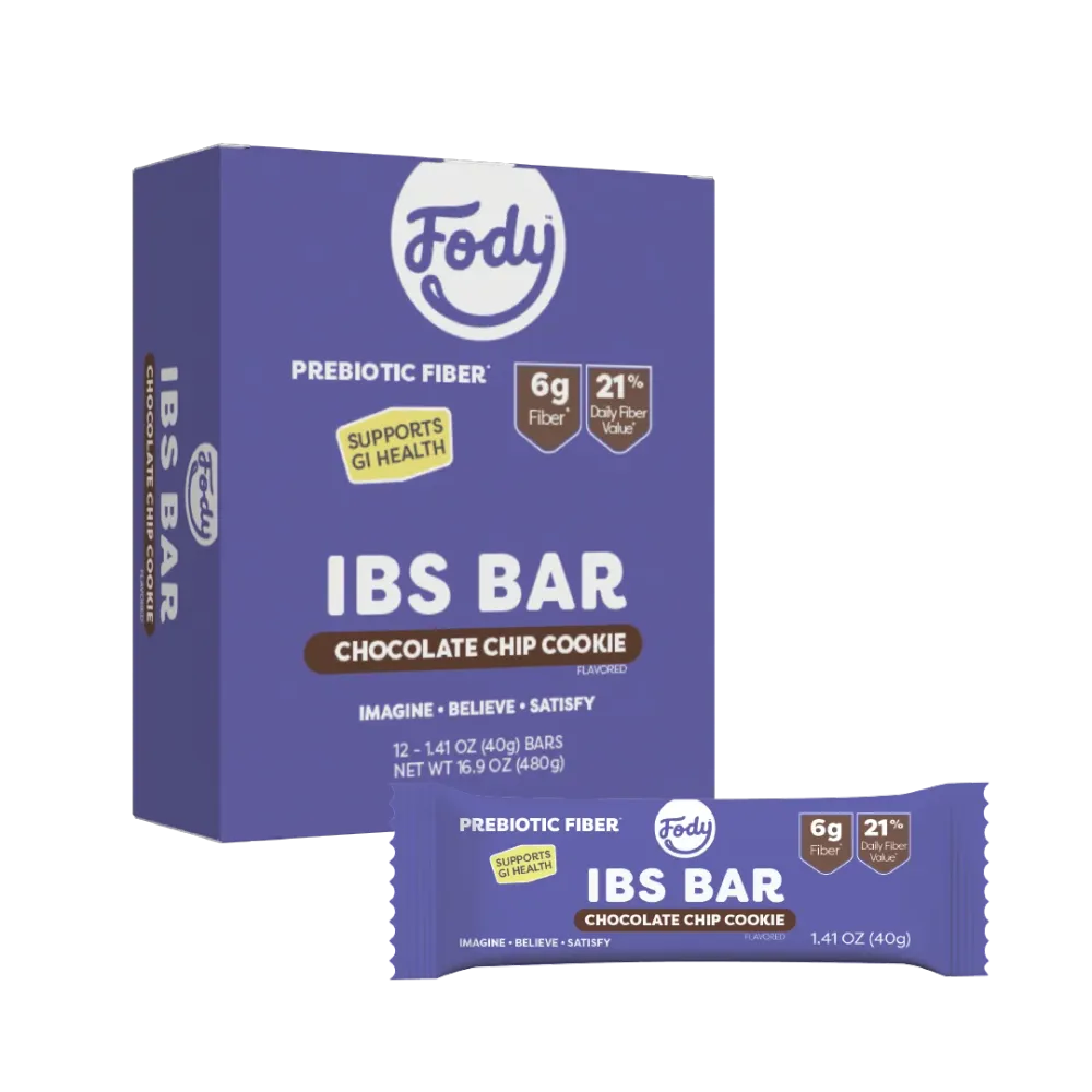 Barrita de Fibra Alta con Chispas de Chocolate - Paquete de 3 (3 x 40g) Fody