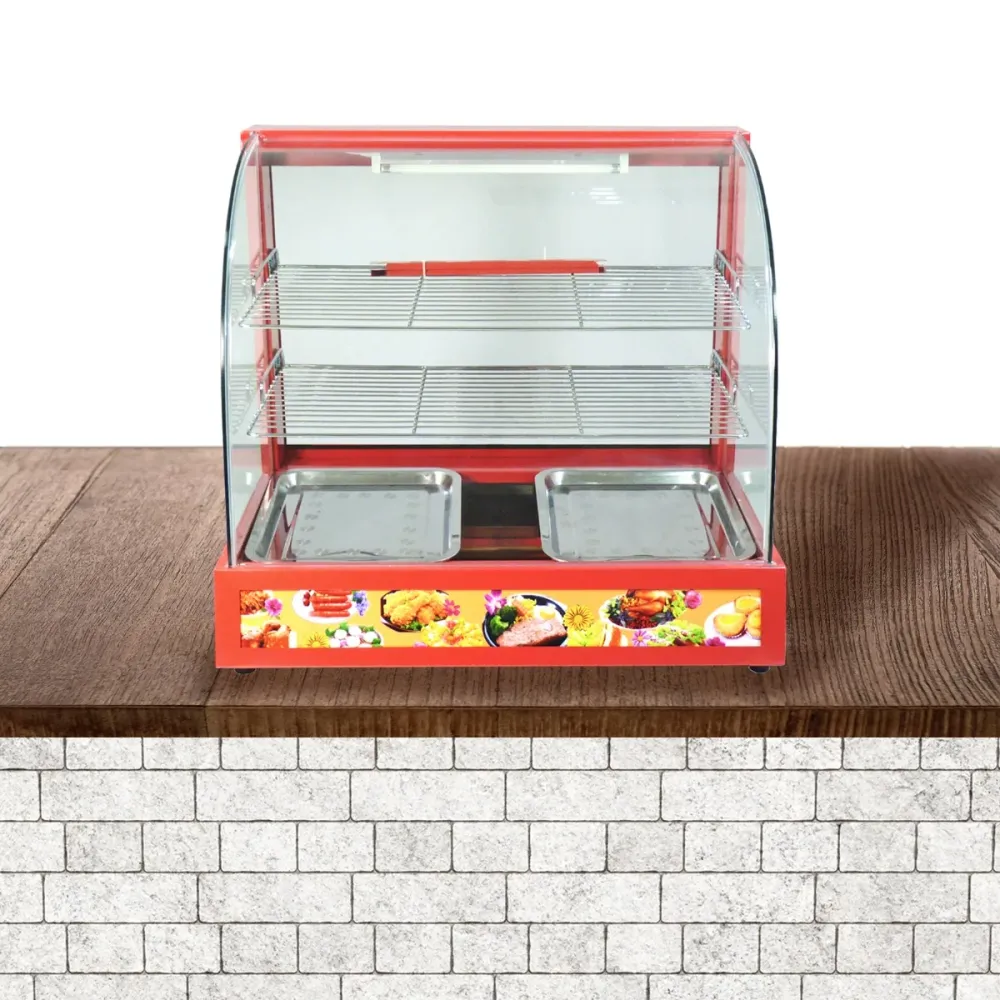 Vitrina Calienta Comida Eléctrica de 60cm KuKoo