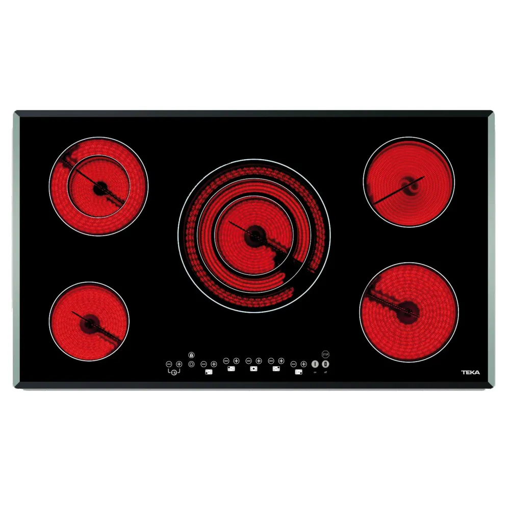 Vitrocerámica TR 951 de 90 cm con 5 zonas con Touch Control TEKA