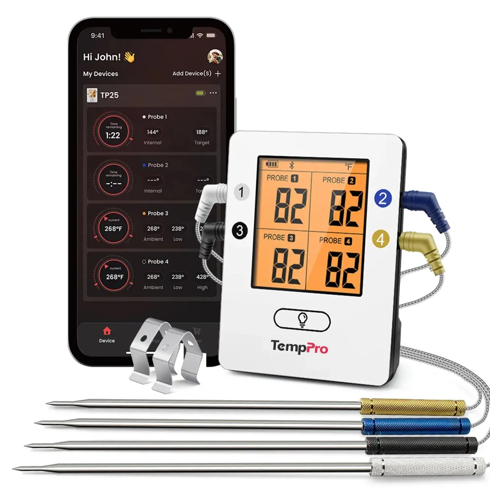 Termómetro inalámbrico para carne TP25 lc-app-dev
