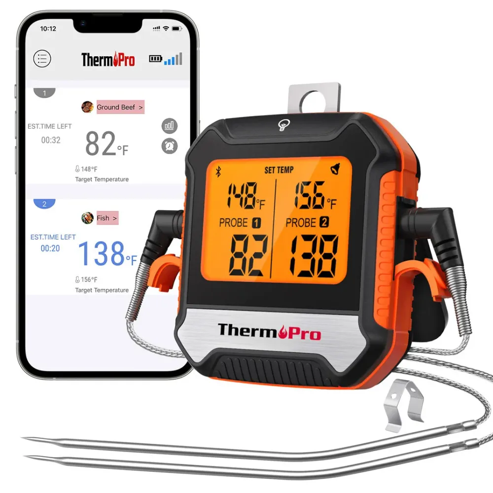 Termómetro inalámbrico para carne TP904 lc-app-dev