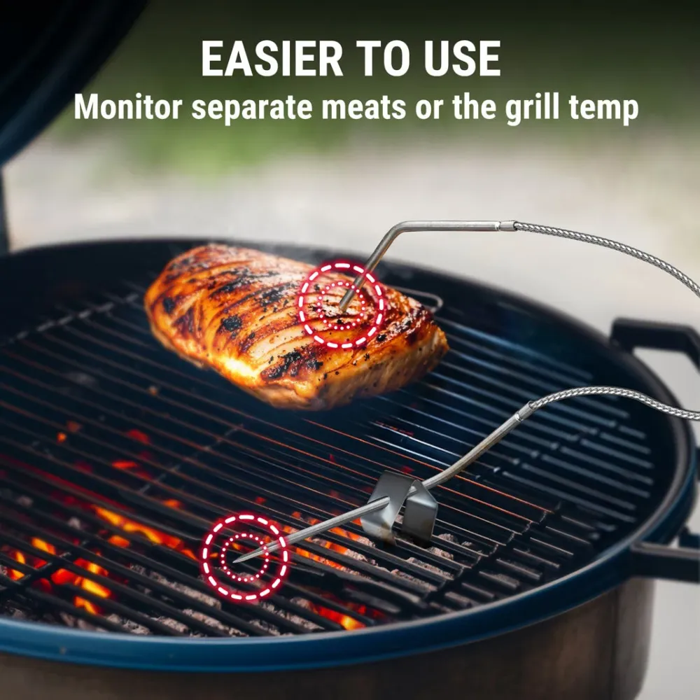 Termómetro inalámbrico para carne TP904 lc-app-dev