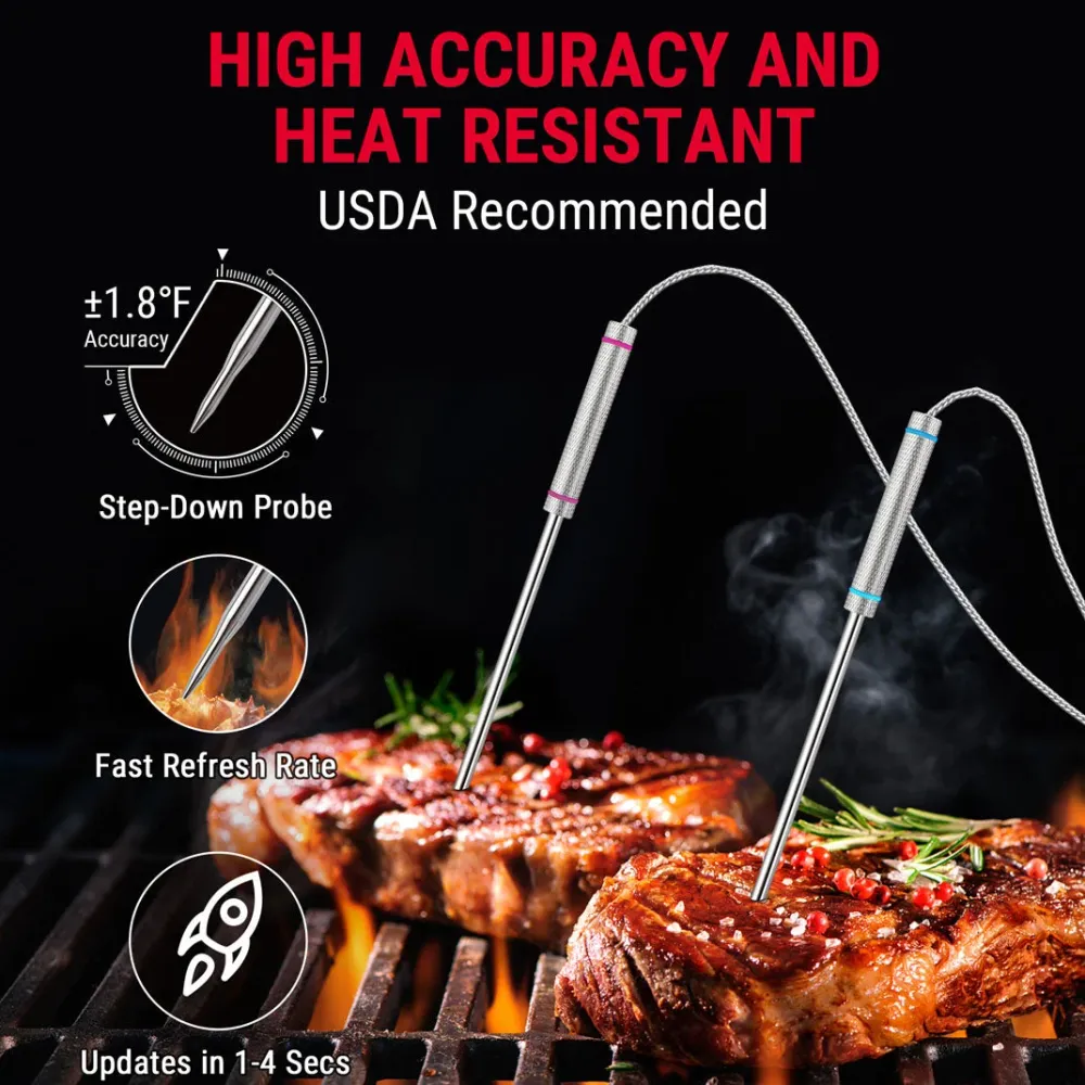 Termómetro inalámbrico para carne TP829B ThermoPro