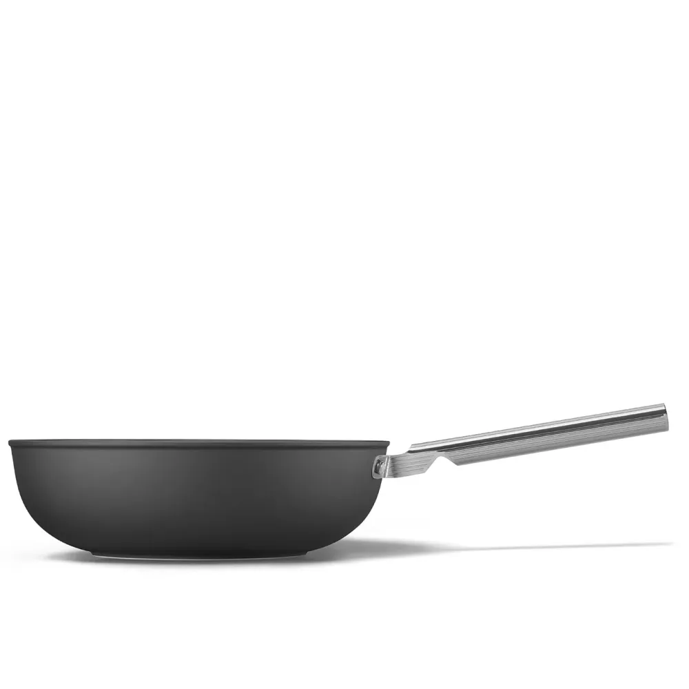 Wok 30 cm Negro SMEG