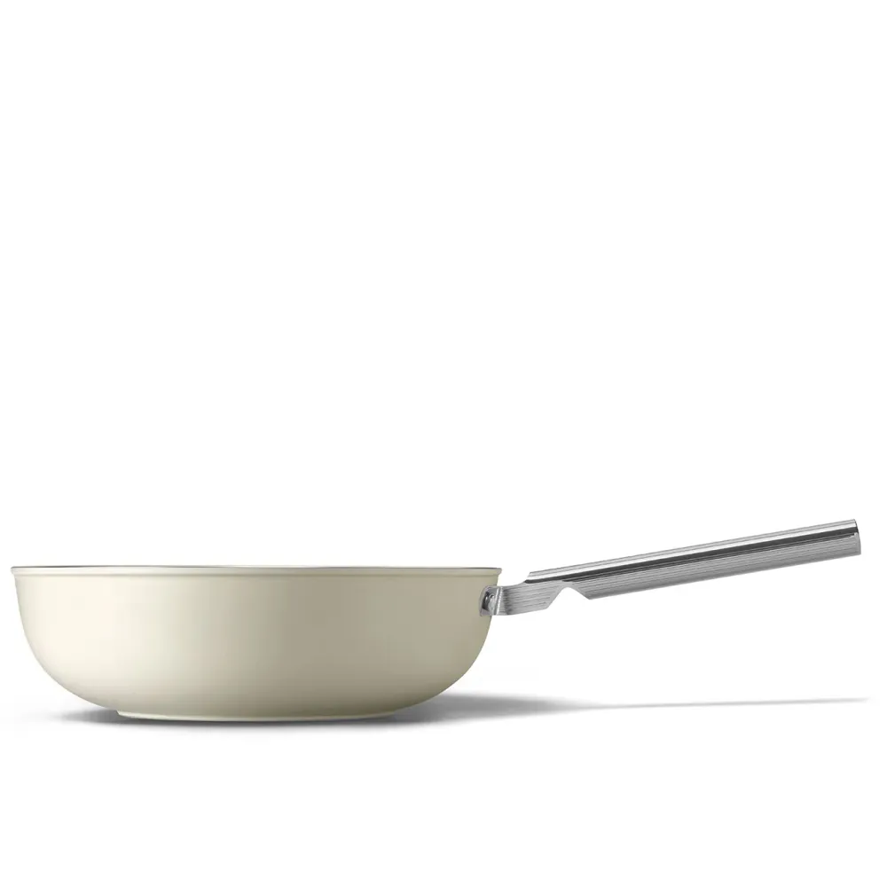 Wok 30 cm Negro SMEG