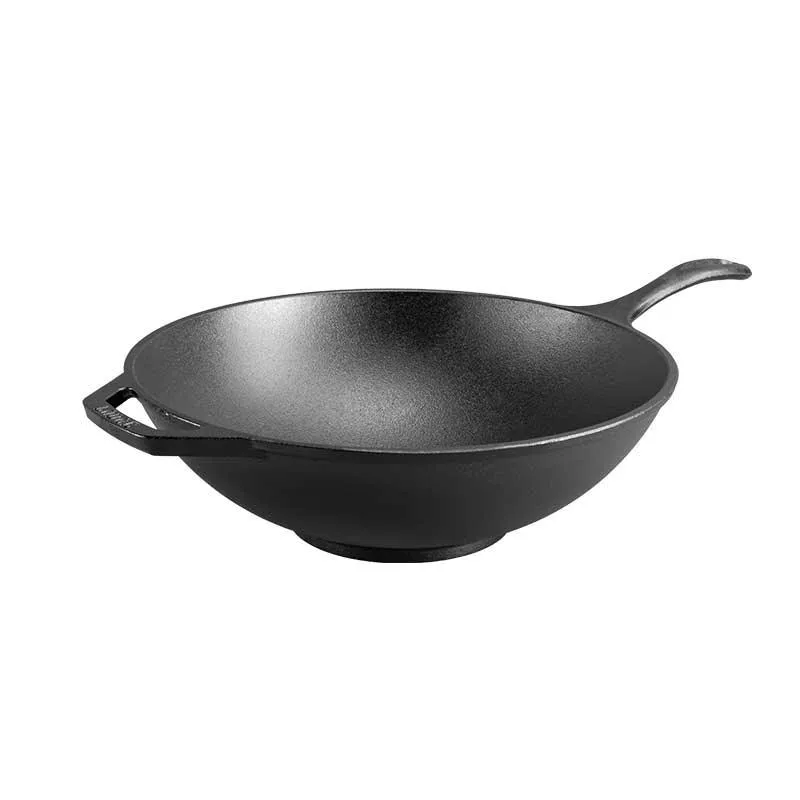 Wok con mango para saltear Lodge